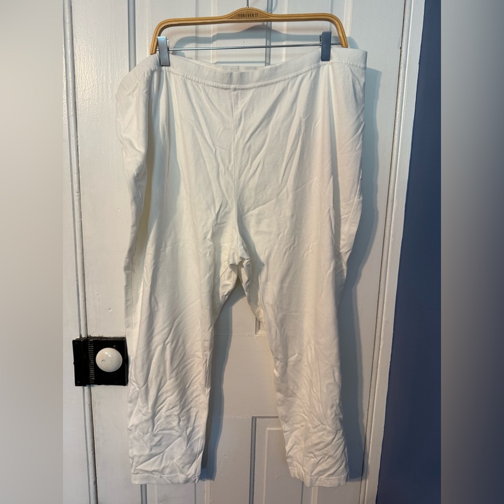 Woman Within White Pants petite 30/32 (3x)